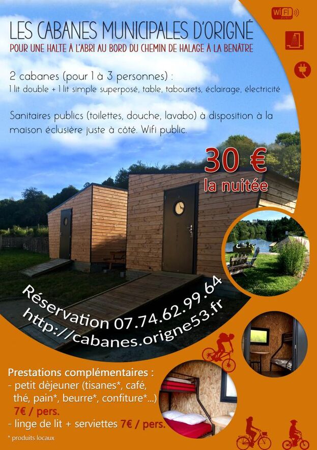 Affiche cabanes origne 2023